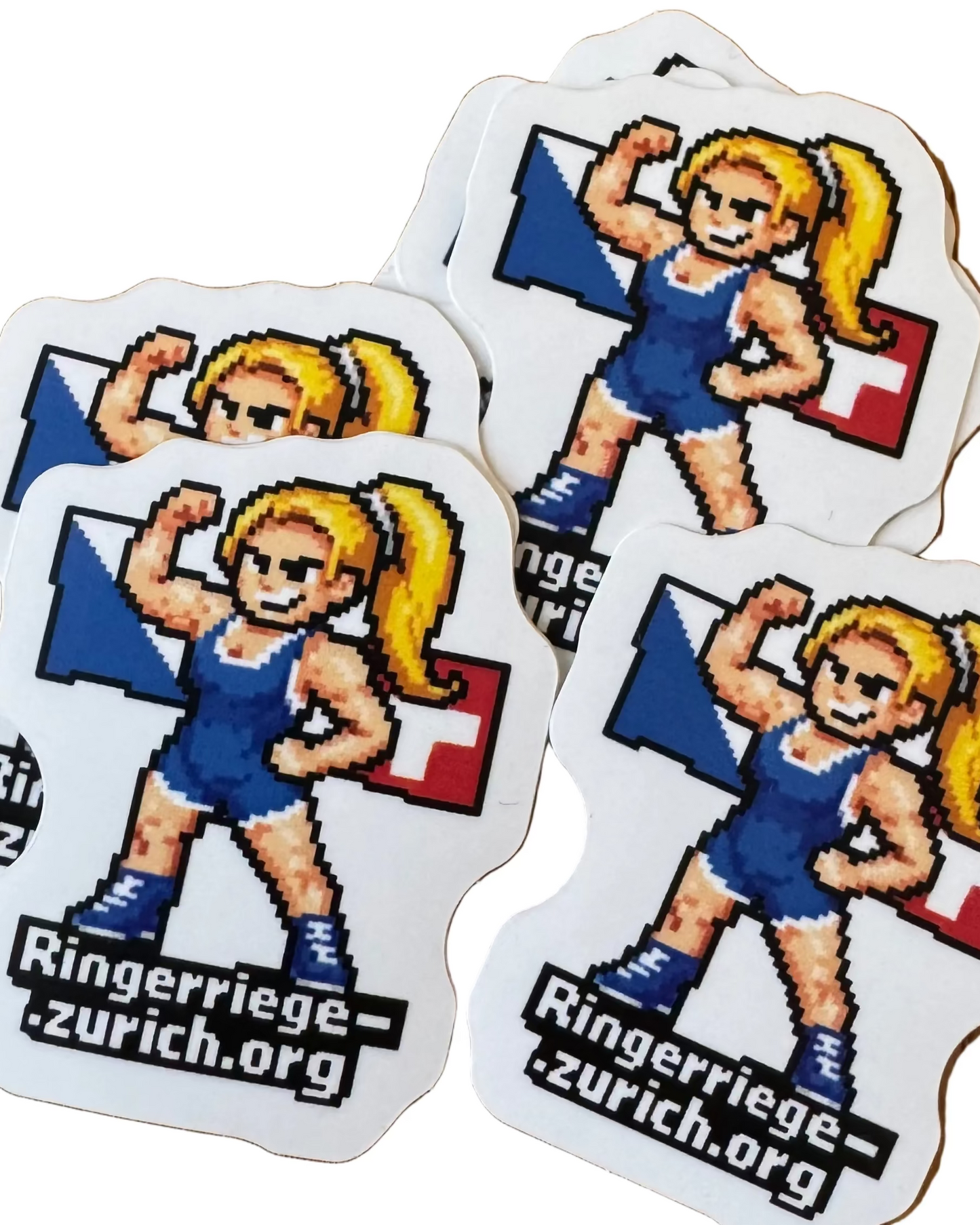 We Love Wrestling Sticker Set