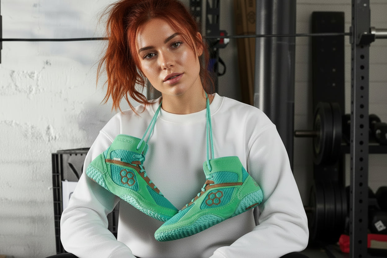 Ringerschuhe Rudis Lady Liberty - Patinagrün