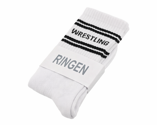 Wrestling Socken Weiss